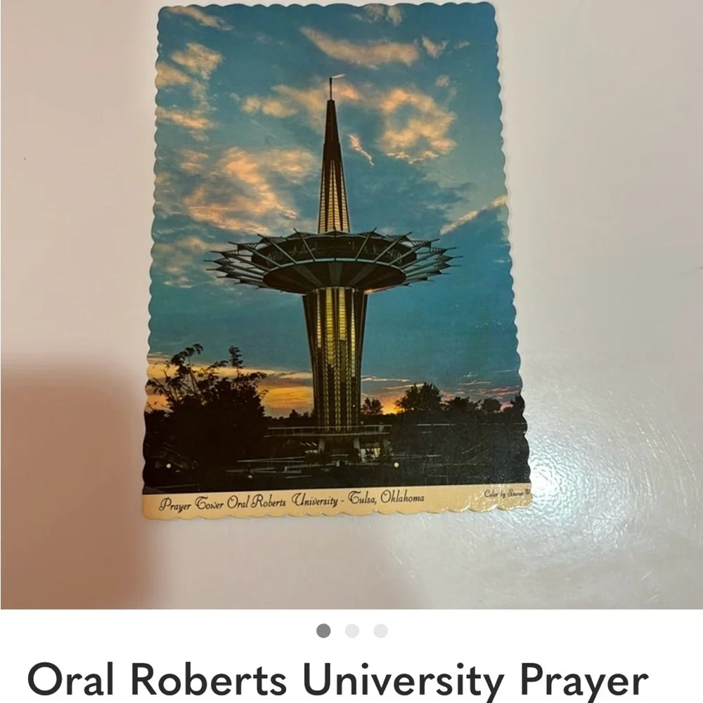 8 Vintage Postcards Oral Roberts Huntington West Virginia